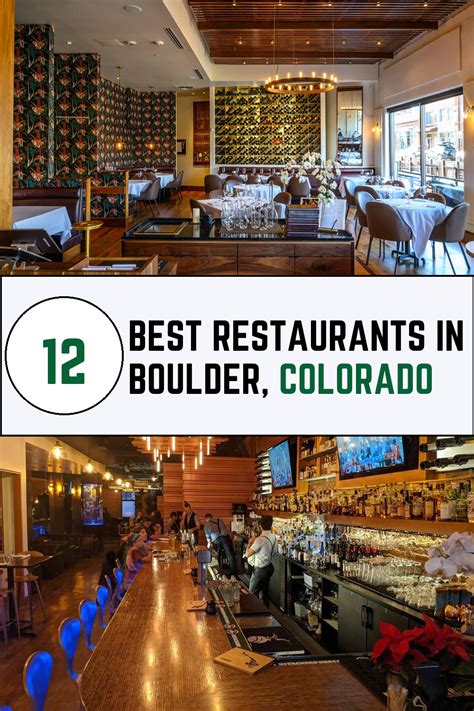 best restaurants in boulder colorado.